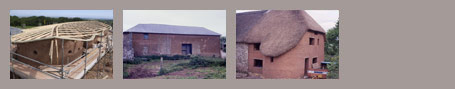 New Cob Construction, Traditional Devon Cob Barn And New Extension To House In Cob